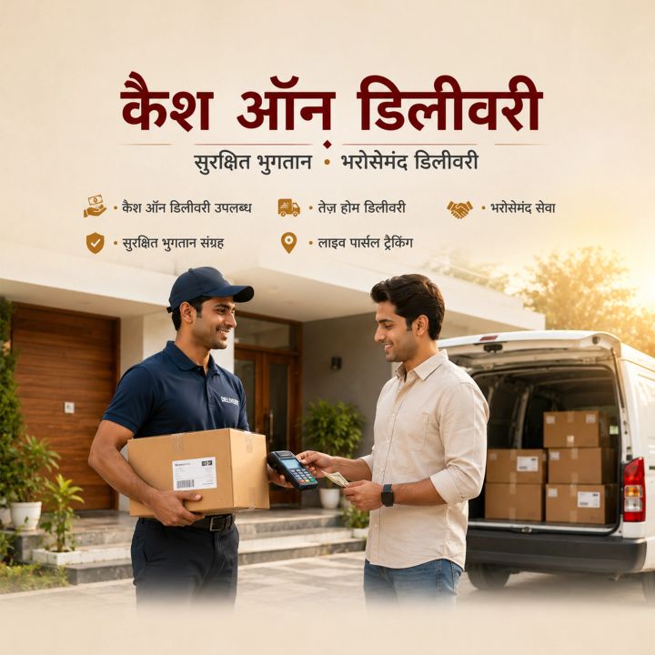 Courier Service 14 poster design