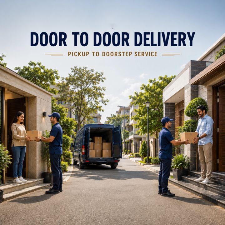 Courier Service 30 poster design