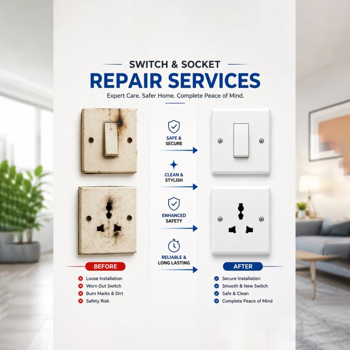 Electrician 22 poster design