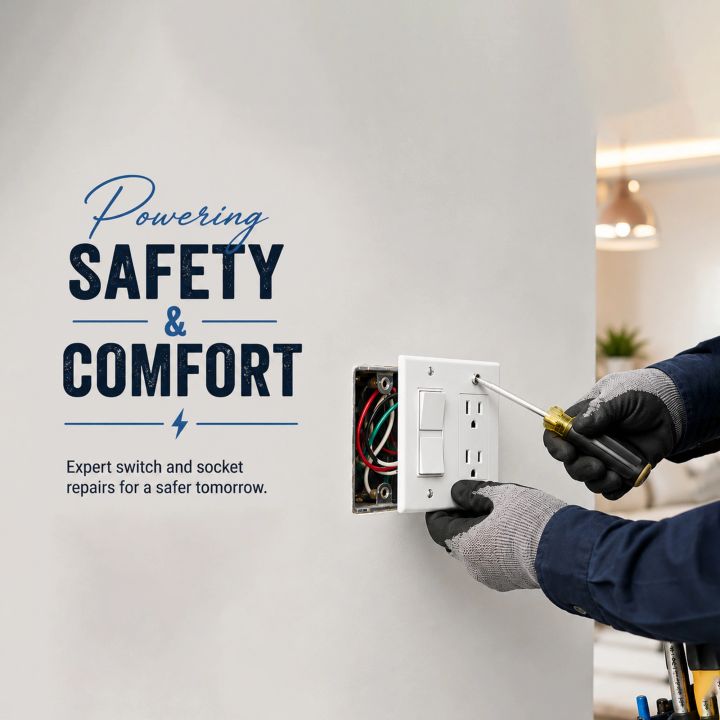 Electrician 28 poster design
