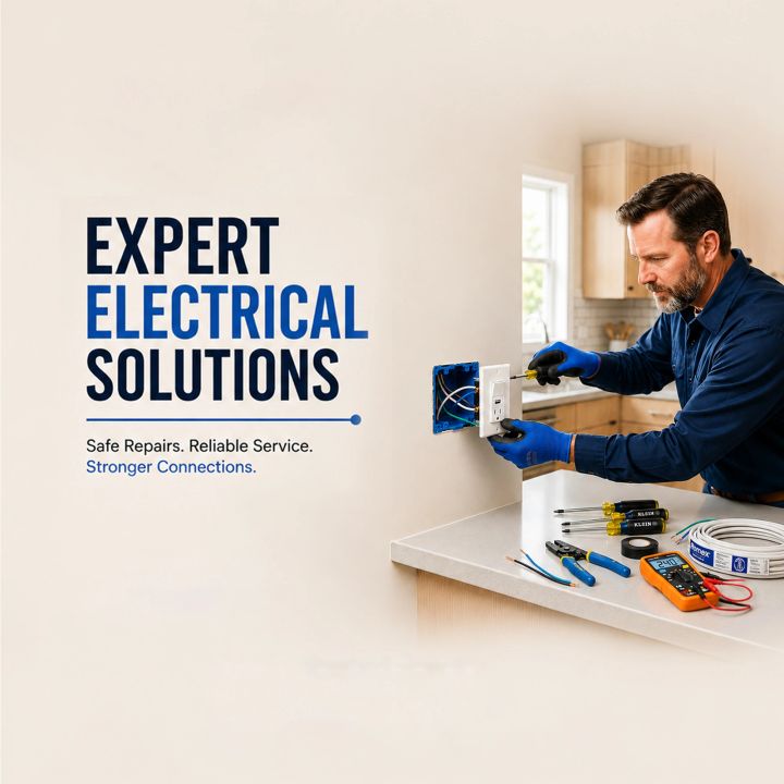 Electrician 29 poster design