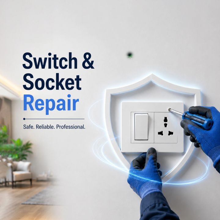 Electrician 30 poster design