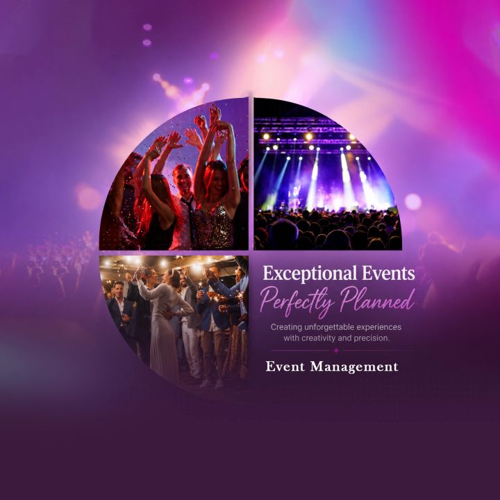 Event Planner 10 poster design