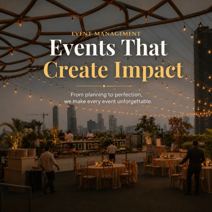 Event Planner 12 poster design