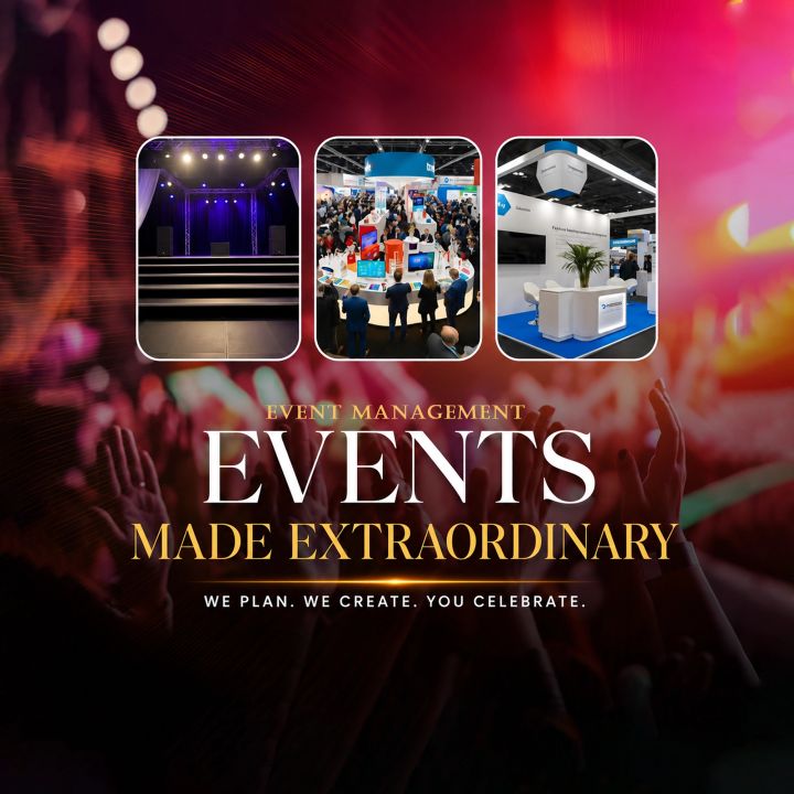 Event Planner 13 poster design