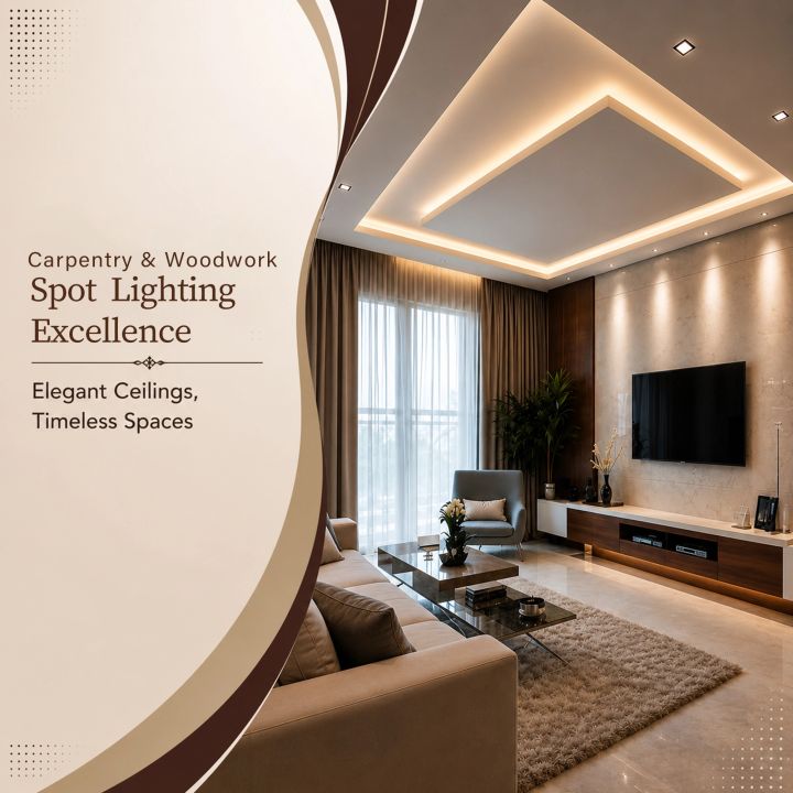 False Ceiling Contractor 04 poster design