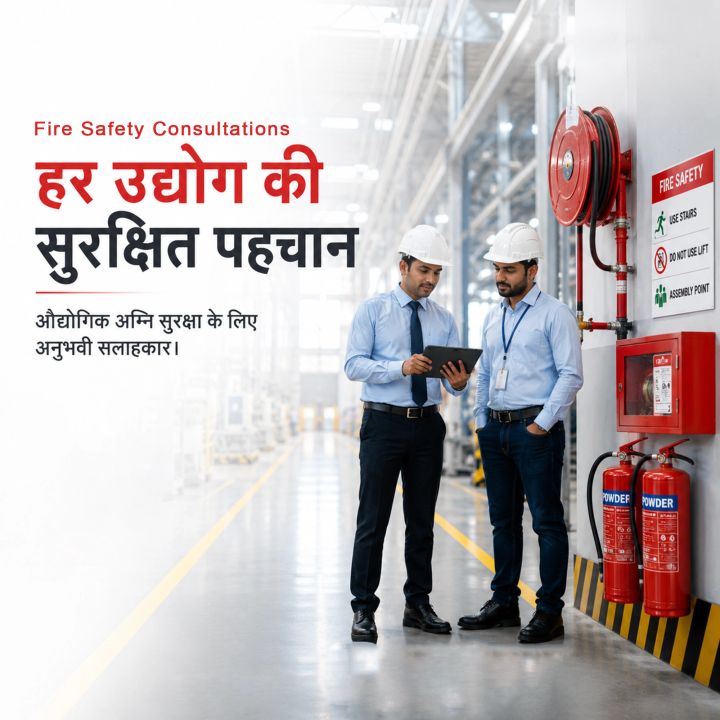 Fire Safety Consultant 09 poster design