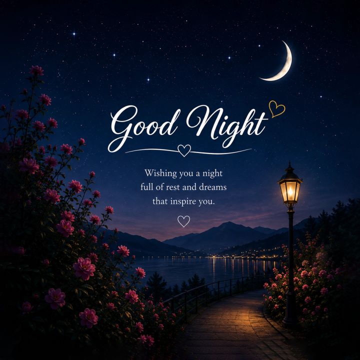 Good Night 04 poster design