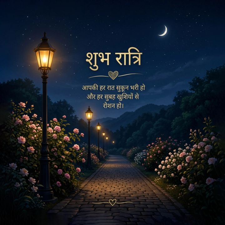 Good Night 07 poster design