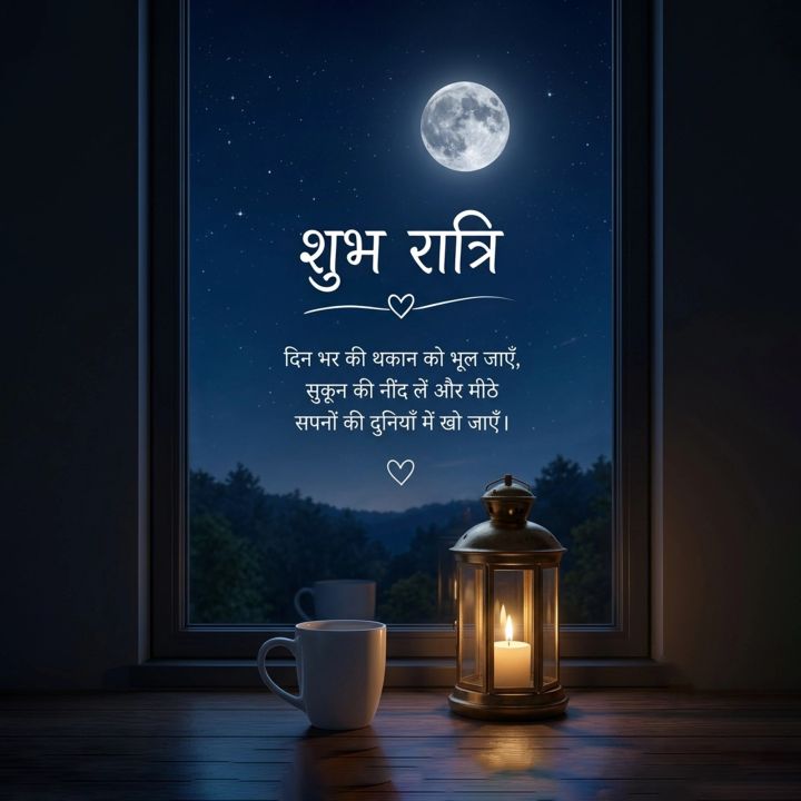 Good Night 09 poster design