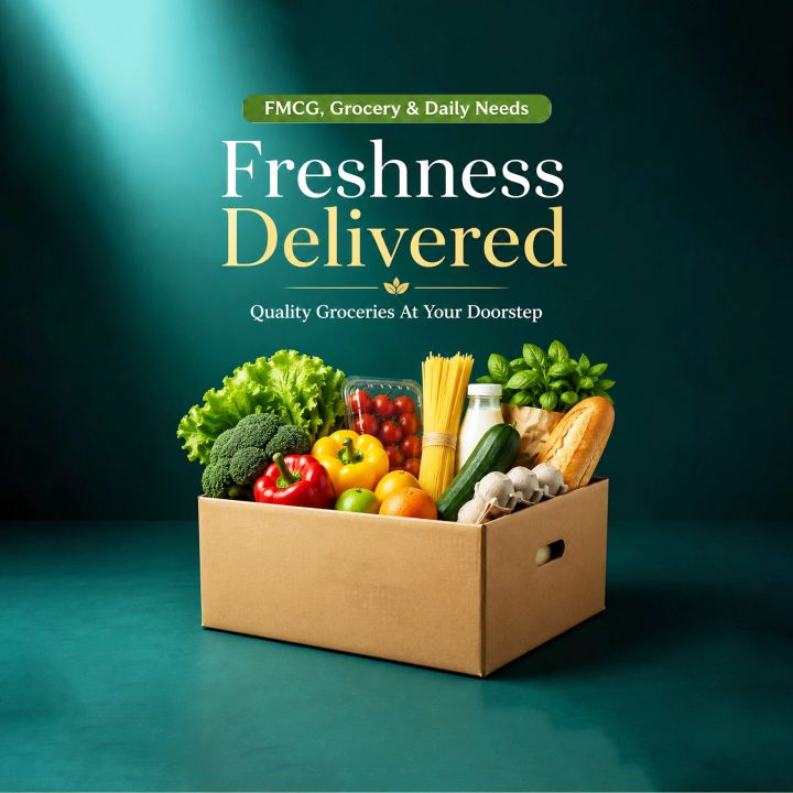 Grocery Delivery 06 poster design