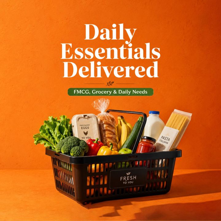 Grocery Delivery 08 poster design