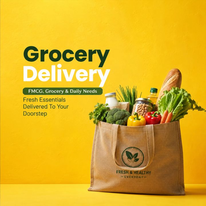 Grocery Delivery 10 poster design