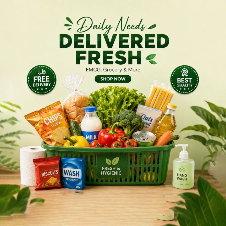 Grocery Delivery 21 poster design