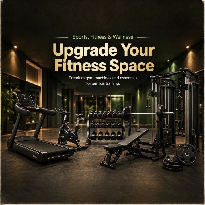Gym Equipment 14 poster design