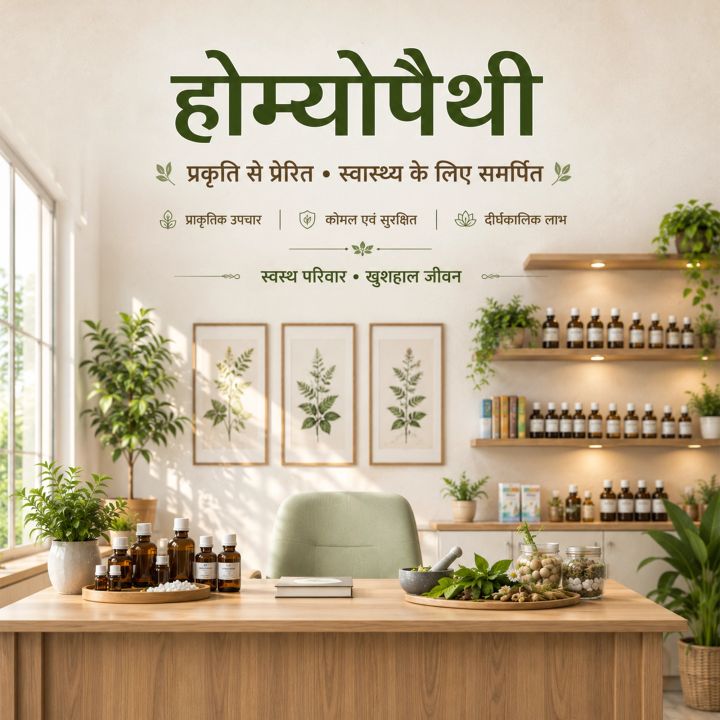 Homeopathy 02 poster design