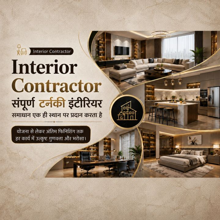 Interior Contractor 02 poster design