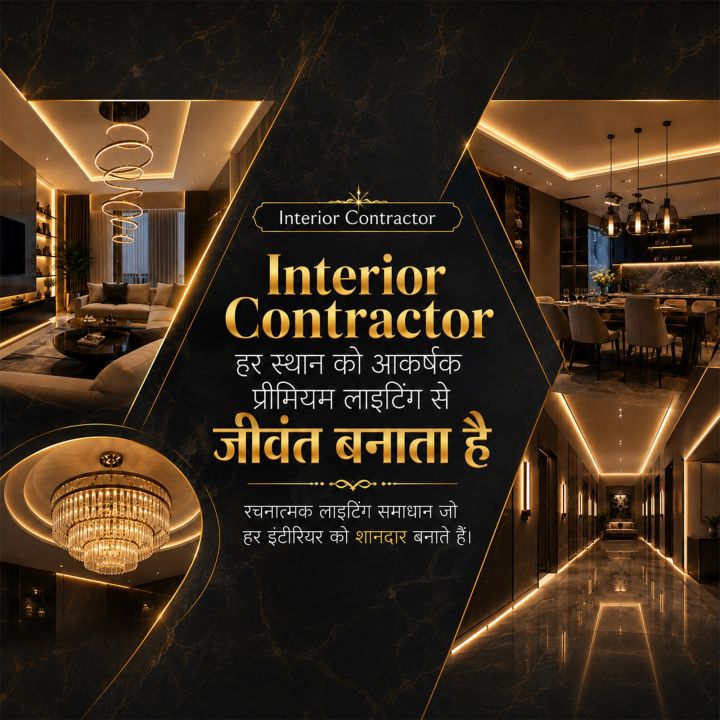 Interior Contractor 04 poster design