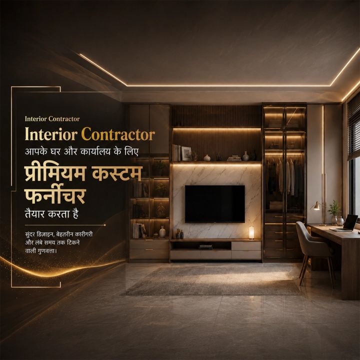 Interior Contractor 05 poster design
