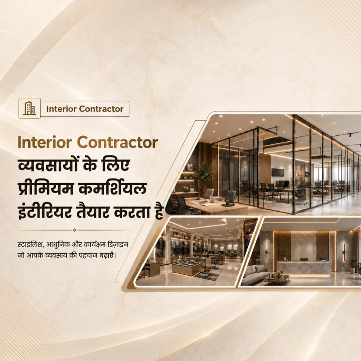 Interior Contractor 06 poster design