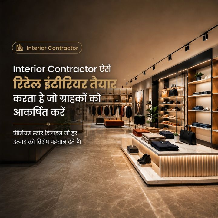 Interior Contractor 08 poster design