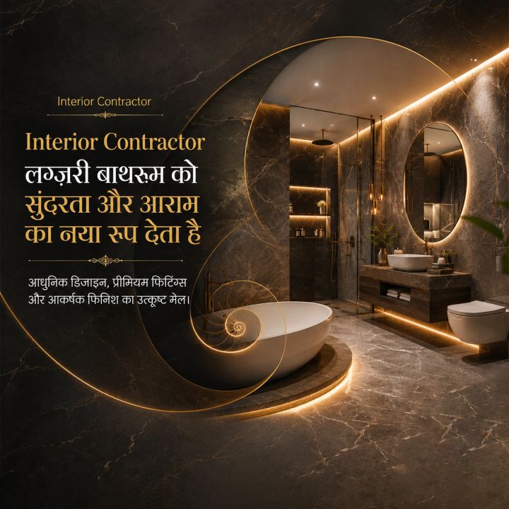 Interior Contractor 10 poster design