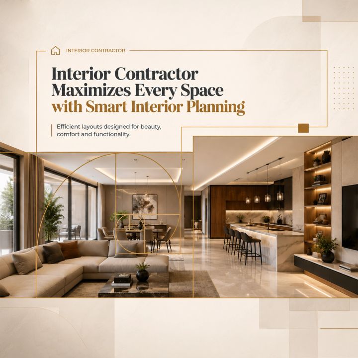 Interior Contractor 13 poster design
