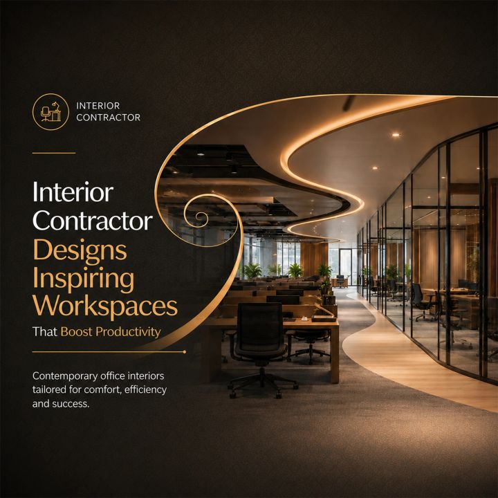 Interior Contractor 15 poster design