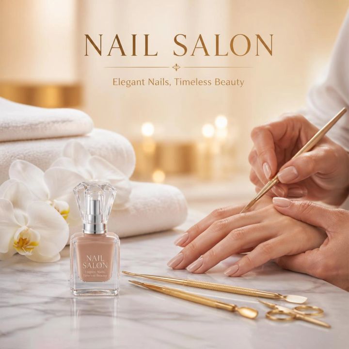 Nail Salon 07 poster design