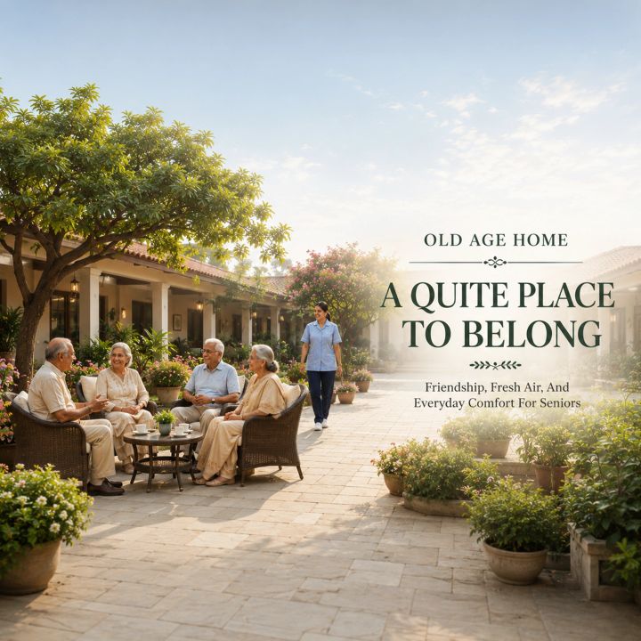 Old Age Home 09 poster design