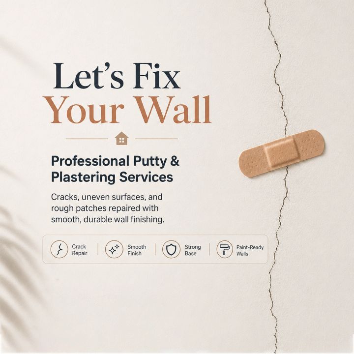 Paint & Putty 04 poster design