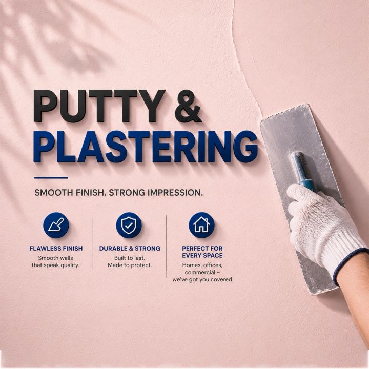 Paint & Putty 06 poster design