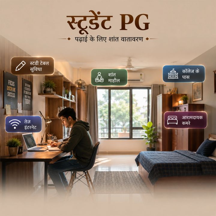 Paying Guest (PG) 02 poster design