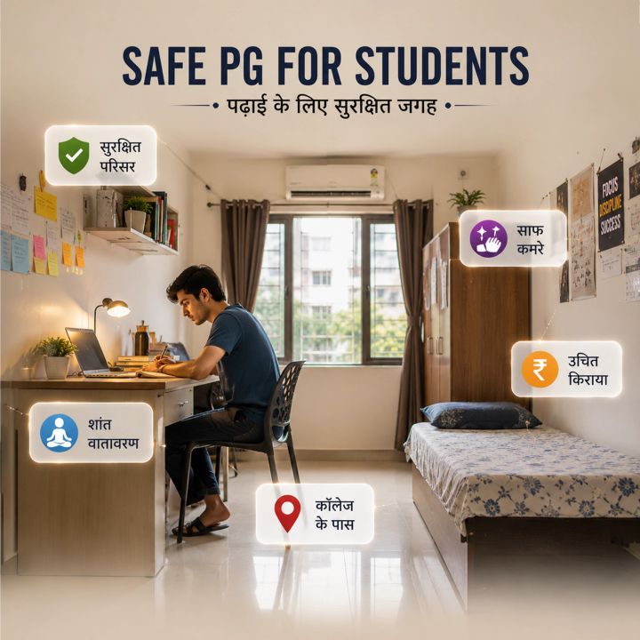 Paying Guest (PG) 07 poster design
