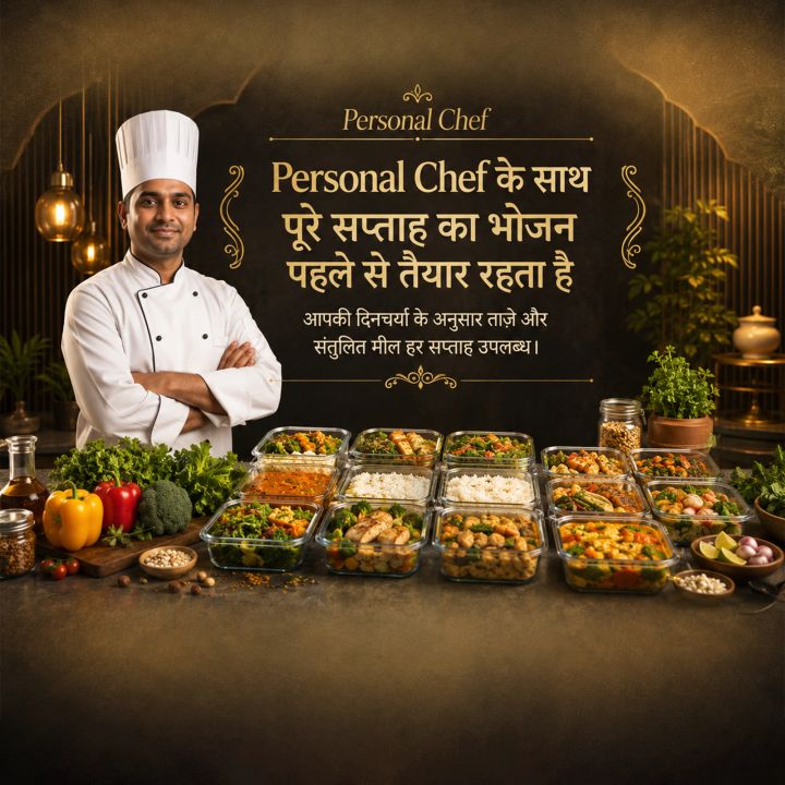 Personal Chef 12 poster design