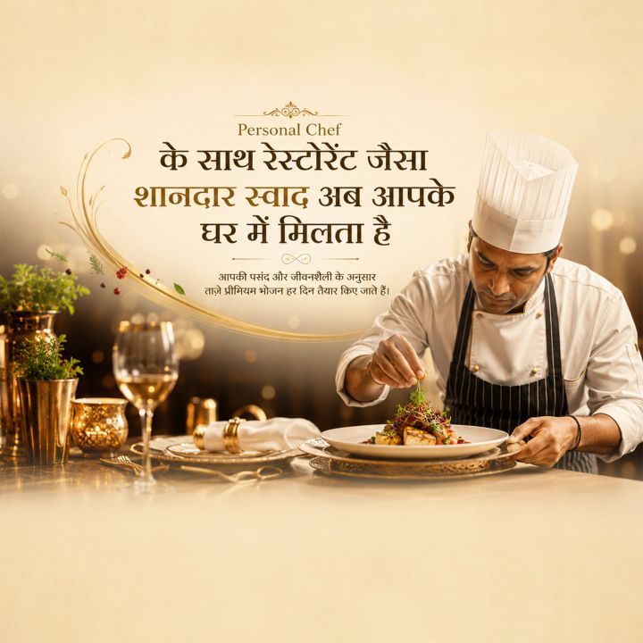 Personal Chef 17 poster design