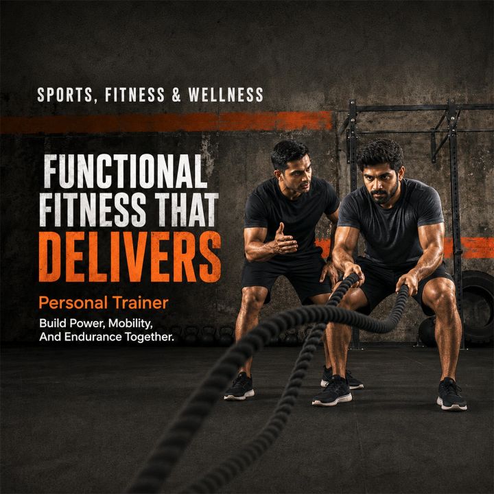 Personal Trainer 04 poster design
