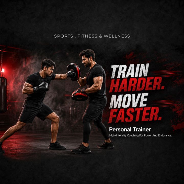 Personal Trainer 05 poster design
