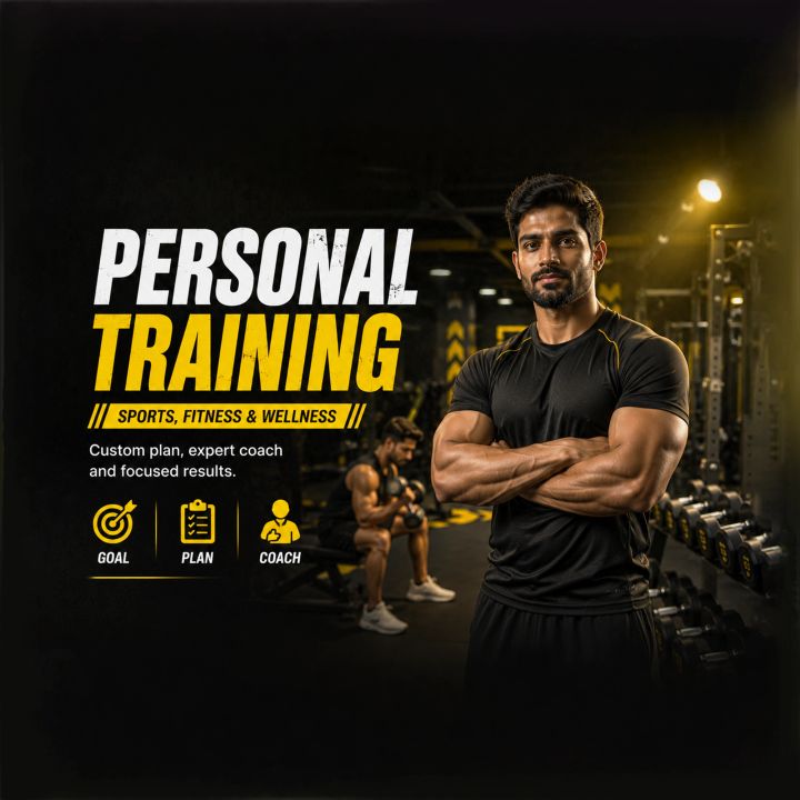 Personal Trainer 07 poster design
