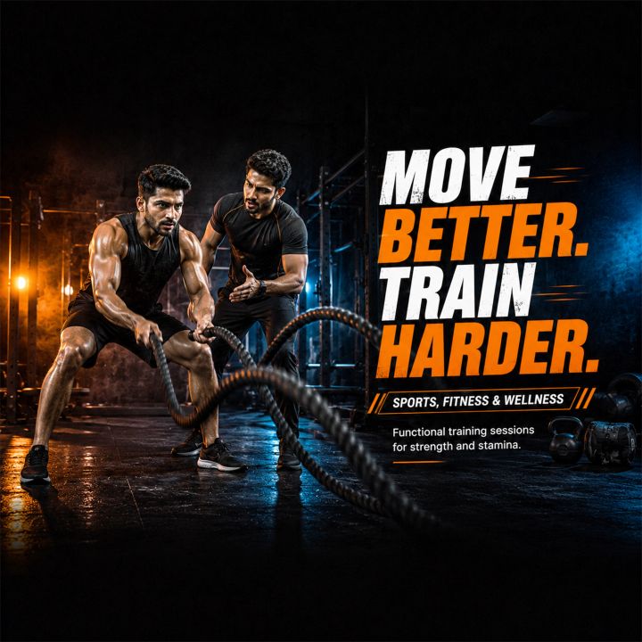 Personal Trainer 09 poster design