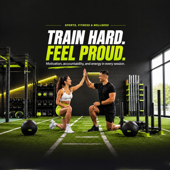 Personal Trainer 14 poster design