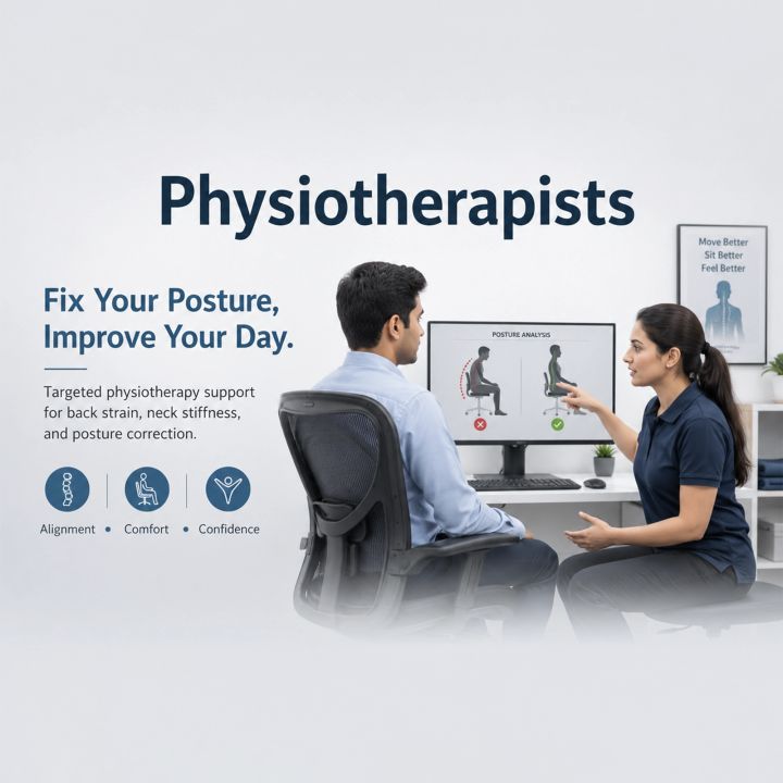 Physiotherapist 01 poster design