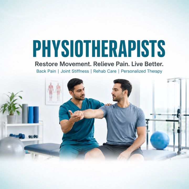 Physiotherapist 05 poster design