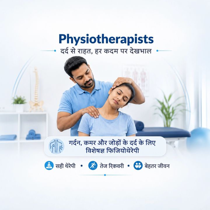 Physiotherapist 06 poster design