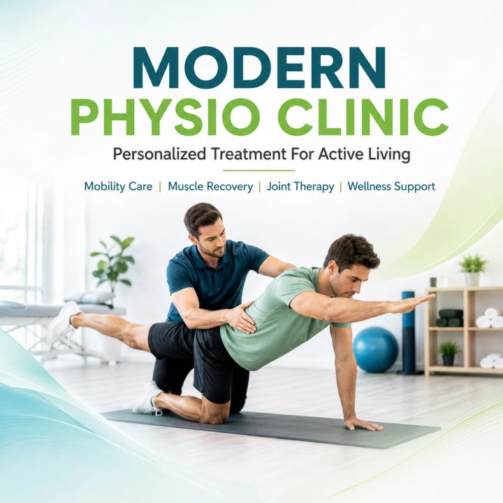 Physiotherapist 08 poster design