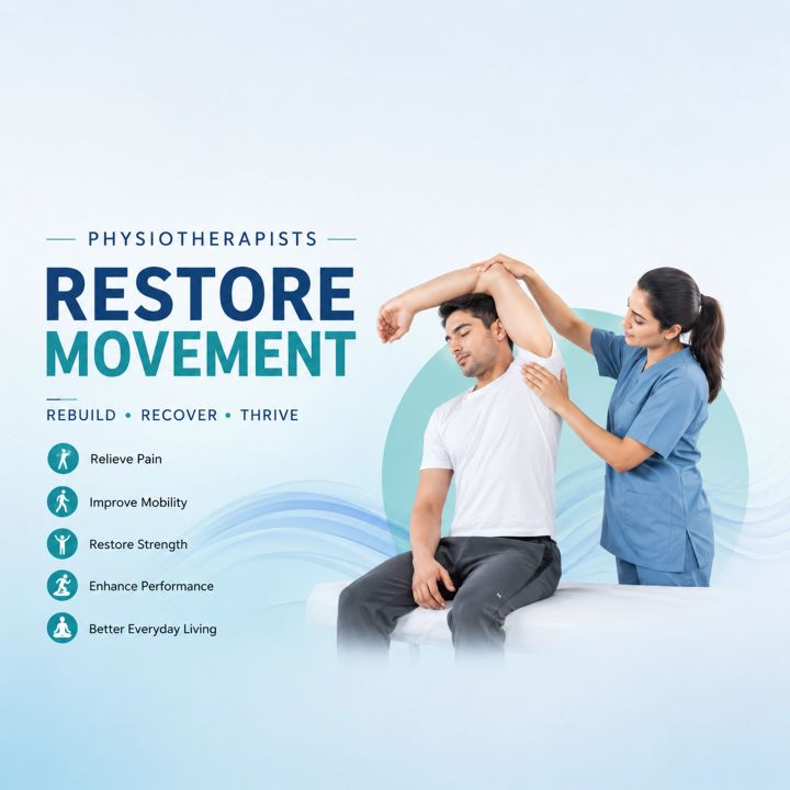 Physiotherapist 09 poster design