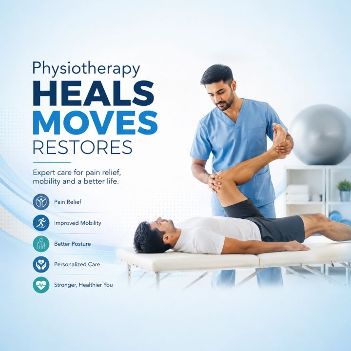 Physiotherapist 10 poster design
