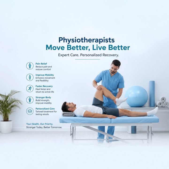 Physiotherapist 12 poster design