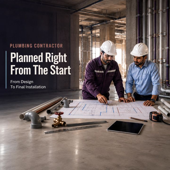 Plumbing Contractor 05 poster design