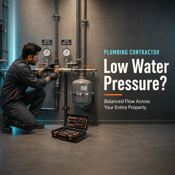 Plumbing Contractor 06 poster design